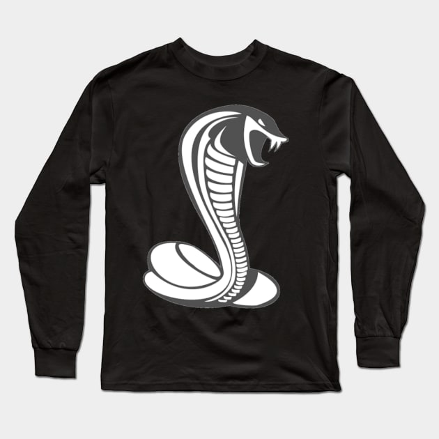 Shelby Snake Cobra Long Sleeve T-Shirt by creativitythings 